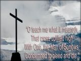 'O teach me…' slide from the Les Diablerets series
