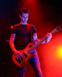 Johnny April on bass from Staind