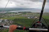 View from hang glider