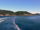 View from the ferry to Vancouver Island