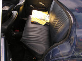 New matching blue seat back - yay!