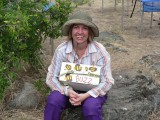 I am holding an ammo canister. We each had one of these waterproof boxes to store our valuables.