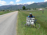 Concerned citizen posted his own signs