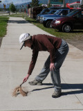 Only the cleanest path for us = thanks, Annie!.jpg