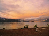 A sunset after rain is never old fashioned...