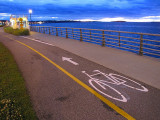 la belle piste cyclable de Rimouski