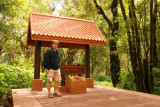 Paul on summit of Doi Inthanon, 2600 metres