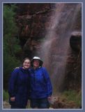 Adrian & Leslie at Camp 1 taken by Jenny McCurdy