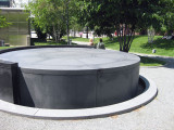 The Maya Lin park in front of the museum