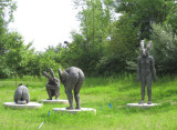 Introspective Sophie Ryder's series of