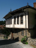 Weathered old house in the old town