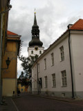 View down Toom-Kooli to St. Mary's Cathedral