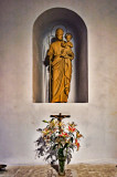 In church