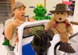 Crikey! Steve seems surprised to see me here in Adelaide!