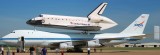 NASA Boeing 747-123(SCA) (N905NA) & Space Shuttle Atlantis Orbiter (OV-104) **Panoramic Picture**