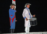 Sunset ceremony at La Cabana