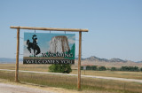 Entering Wyoming