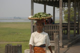 Women walking U Bei bridge