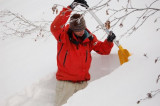 Digging in
