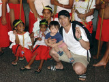 Tourist and Saipan Dancers