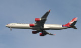 Virgin Atlantic A340-600 approaching JFK 31R