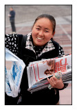 Newspaper Woman