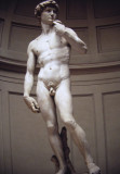 Michelangelo's David, the Accademia, Florence, 1982.