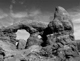Turret Arch with arch view black and white.jpg