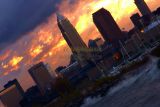 Cleveland, Ohio from Edgewater Park