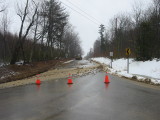 Alton Mt. Road blocked off approaching Farm- MORE PHOTOS NEXT PAGE