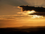 Sunset over the Gran Sabana / Atardecer sobre la Gran Sabana
