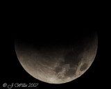 Lunar Eclipse: August 28, 2007, 5:21 AM EDT