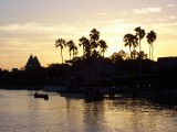 Epcot sunset