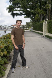 Benjamin on his way back to the Flagler House