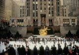 Skaters at The Rockefeller Centre, NYCity, NY.