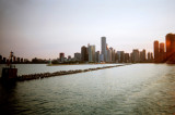Another skyline view. You can see the bright sun on the right.