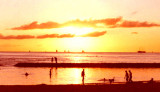 Honolulu sunset