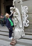 Living statues liked Barbara