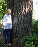Buzzy Hugs a Tree