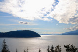 Sun and Water on road to Whistler BC