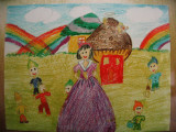 Snow White, Hei Yu, age:7
