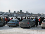 En attente de la course