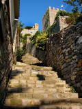 l'escalier du château