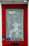 Porte en dentelle