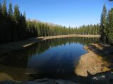 Campbell lake drops in the fall 8 feet