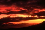 Sunset at Mackay Hut, Heaphy Track