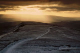 Sunrays over Whernside, Yorkshire