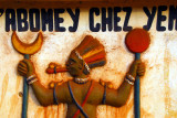 Bas-relief, Chez Yemadje, Abomey, Benin