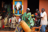 African drummers, Abomey, Benin