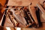 Molds for lost-wax bronze casting (cire perdue), Centre des Artisans
